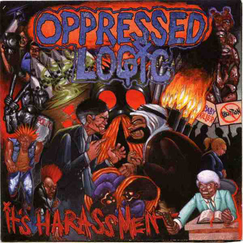 Oppressed Logic - It's Harassment (CD) - USED