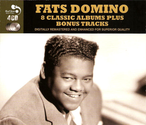 Fats Domino - 8 Classic Albums Plus Bonus Tracks (4xCD, Comp, RM) - USED