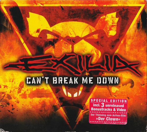 Exilia - Can't Break Me Down (CD, EP, Enh, Ltd) - USED