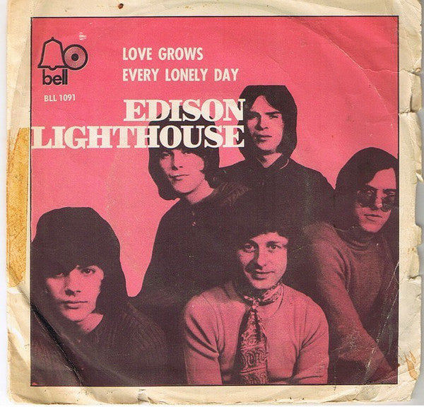Edison Lighthouse - Love Grows (Where My Rosemary Goes) (7", Single) - USED