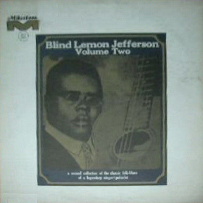 Blind Lemon Jefferson - Volume Two (LP, Comp, RE) - NEW