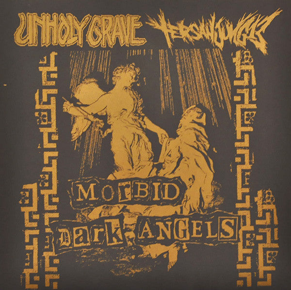Unholy Grave / Tersanjung13 - Morbid Dark Angels (LP, Ltd, RE, Gre) - USED