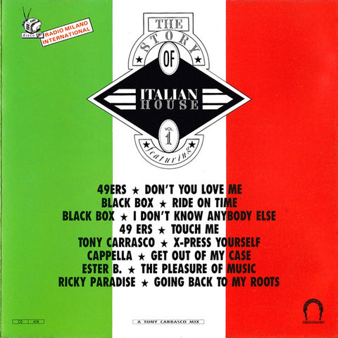 Various - The Story Of Italian House Vol. 1 (CD, Comp, Mixed) - USED