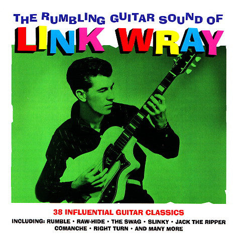 Link Wray - The Rumbling Guitar Sound Of (2xCD, Comp) - USED