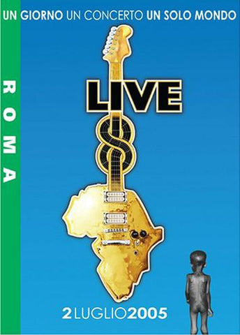 Various - Live 8 Roma (DVD, PAL, All) - USED