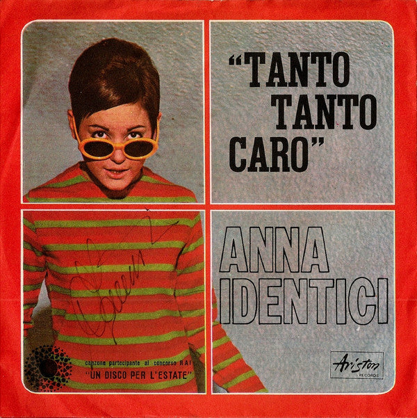 Anna Identici - Tanto Tanto Caro (7") - USED