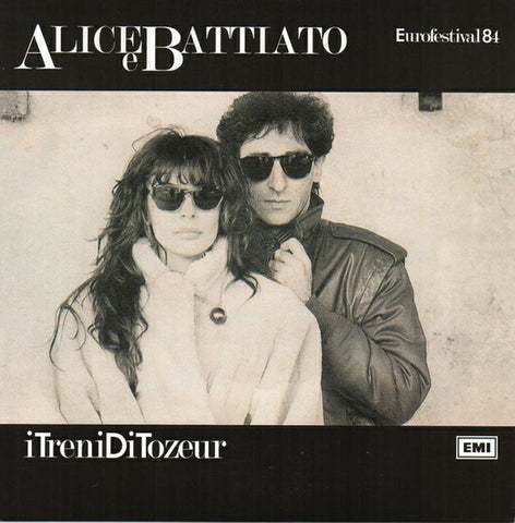 Alice (4) & Franco Battiato - I Treni Di Tozeur (7", Ltd, RE) - NEW