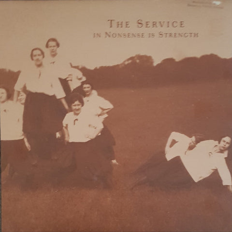 The Service (2) - In Nonsense Is Strength (LP, Album, Promo) - USED