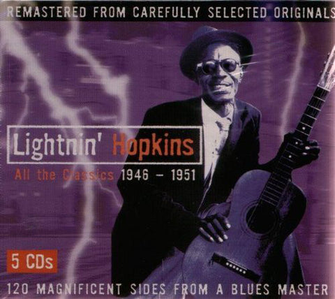 Lightnin' Hopkins - All The Classics 1946 – 1951 (5xCD, Comp, RM) - USED
