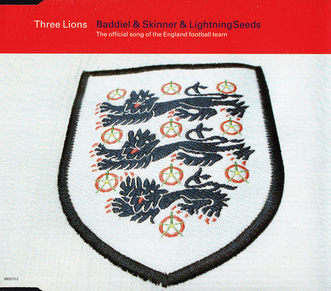 Baddiel* & Skinner* & Lightning Seeds - Three Lions (CD, Single) - USED