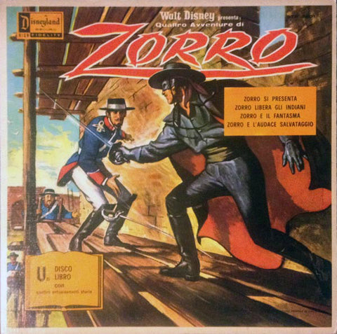 William Lava - Quattro Avventure Di Zorro (LP, Album) - USED