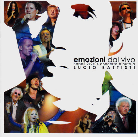 Various - Emozioni Dal Vivo (Napoli 9/9/04 Concerto Tributo A Lucio Battisti) (CD, Comp) - USED