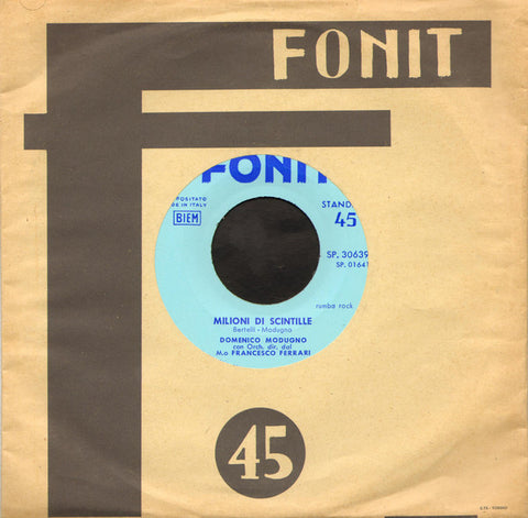 Domenico Modugno - Milioni Di Scintille (7") - USED