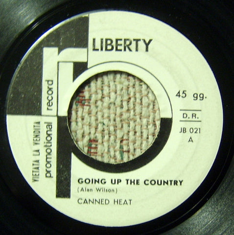 Canned Heat / I Barritas - Going Up The Country / Proprio Stasera (7", Promo) - USED