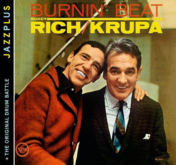 Buddy Rich / Gene Krupa - Burnin' Beat + The Original Drum Battle (CD, Comp, RM) - USED