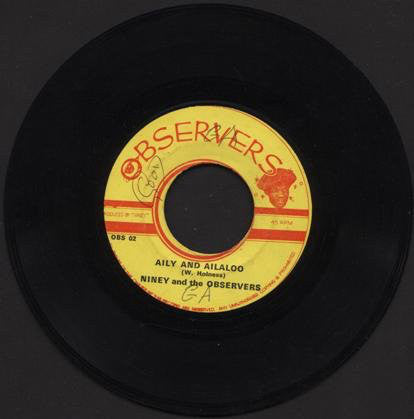 Niney* And The Observers - Aily And Ailaloo (7") - USED