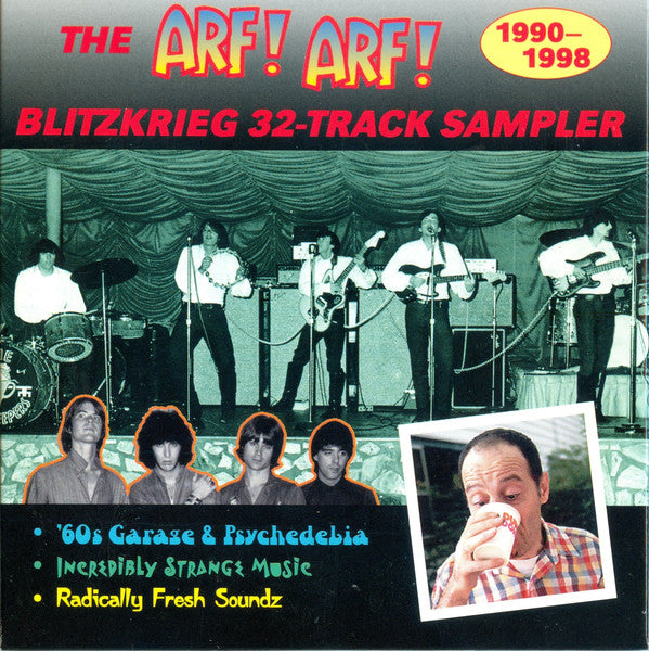 Various - The Arf! Arf! Blitzkrieg 32-Track Sampler 1990-98 (CD, Comp, Smplr) - USED