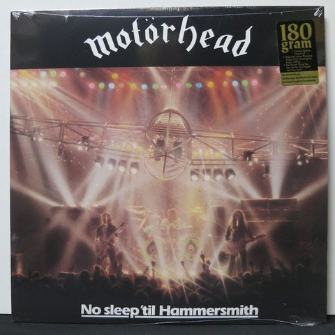 Motörhead - No Sleep 'Til Hammersmith (LP, Album, RE, 180) - NEW