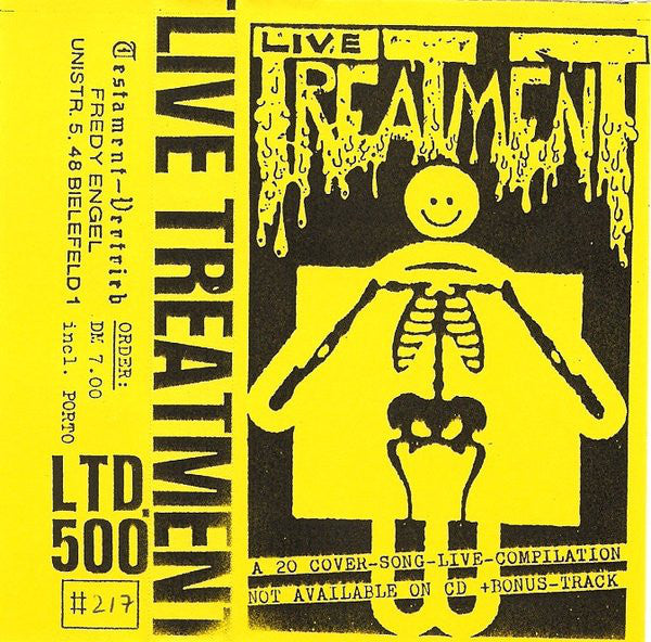 Various - Live Treatment (Cass, Comp, Ltd, Num, C60) - USED