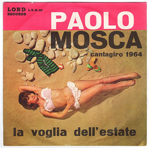 Paolo Mosca - La Voglia Dell'estate (7") - USED