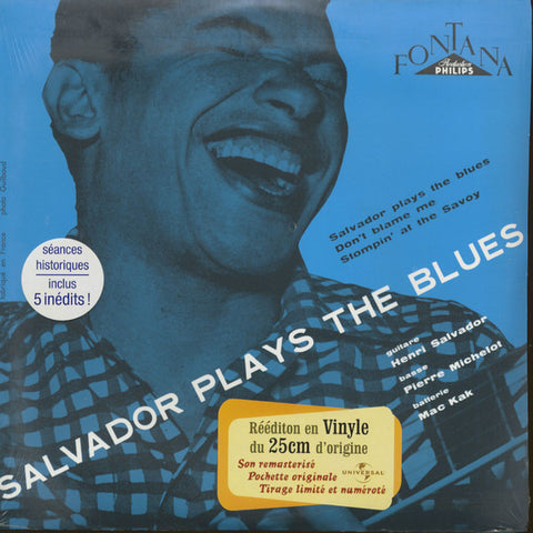 Henri Salvador - Salvador Plays The Blues (10", Album, Ltd, Num, RM) - USED