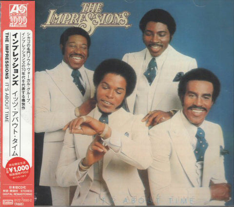 The Impressions - It's About Time (CD, Album, RE, RM) - NEW