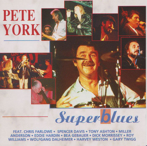 Pete York - Superblues (CD, Album) - USED