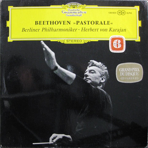 Beethoven* / Berliner Philharmoniker, Herbert von Karajan - »Pastorale« (LP, RP) - USED