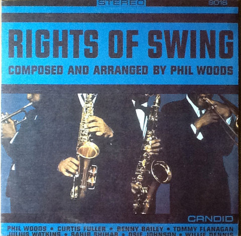 Phil Woods - Rights Of Swing (LP, Album, RE) - USED