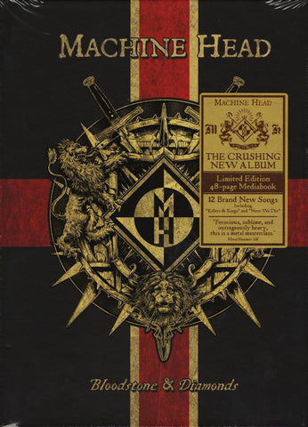 Machine Head (3) - Bloodstone & Diamonds (CD, Album, Ltd, Med) - NEW
