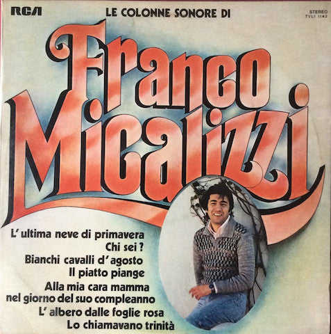 Franco Micalizzi - Le Colonne Sonore Di Franco Micalizzi (LP, Album, Comp, Promo) - USED