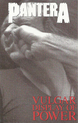 Pantera - Vulgar Display Of Power (Cass, Album) - USED