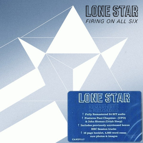 Lone Star (2) - Firing On All Six (CD, Album, RE, RM) - USED