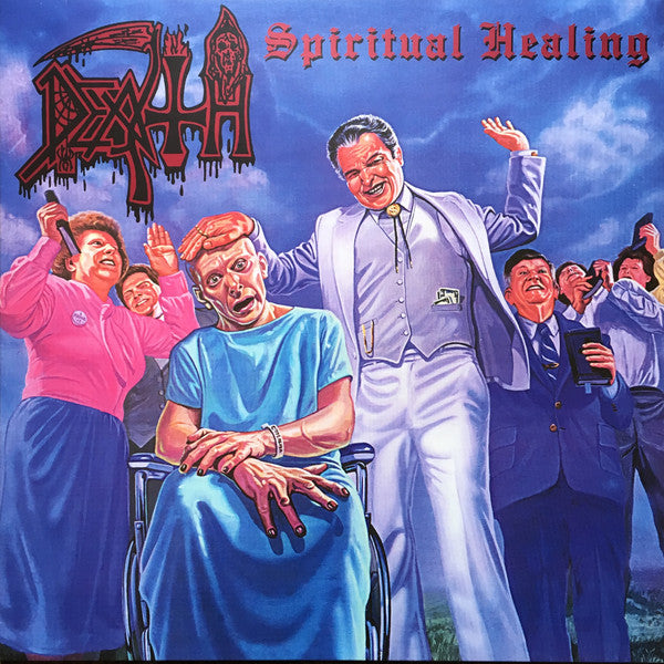 Death (2) - Spiritual Healing (LP, Album, RE, RM) - NEW