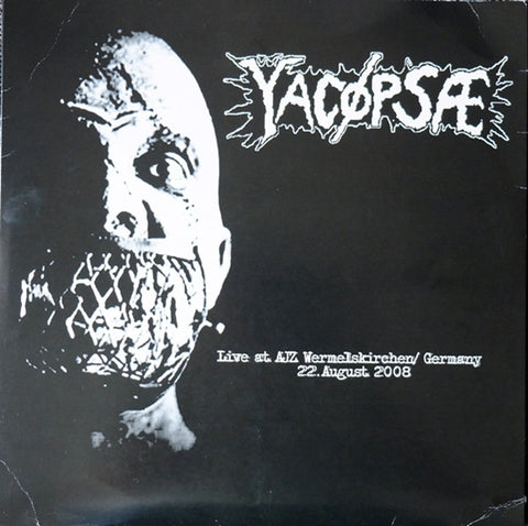 Yacøpsæ - Live At AJZ Wermelskirchen Germany 22 August 2008 (LP, Ltd, Num) - USED