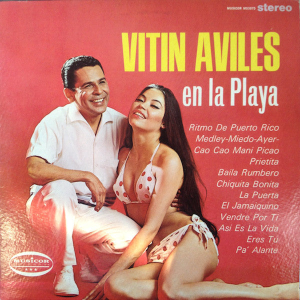 Vitin Aviles - En La Playa (LP, Album) - USED