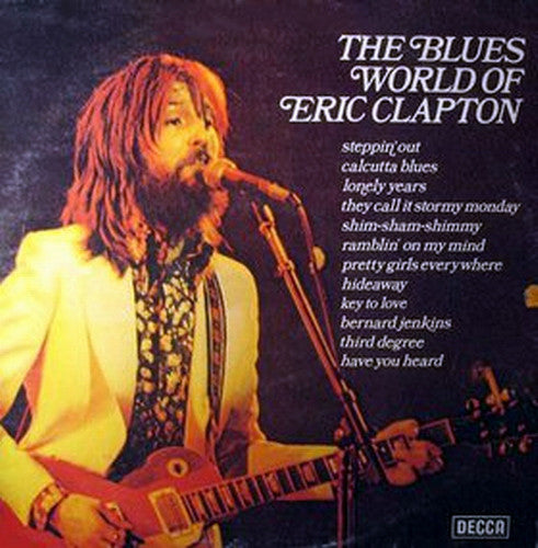 Various - The Blues World Of Eric Clapton (LP, Comp) - USED