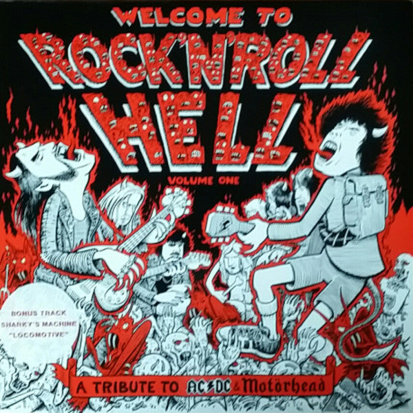 Various - Welcome To Rock'n'Roll Hell (LP, Comp) - USED