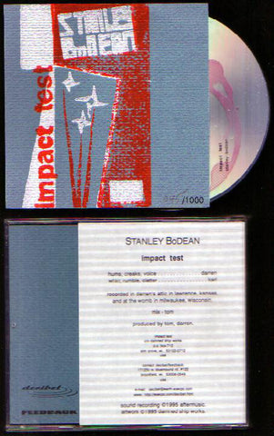 Impact Test - Stanley BoDean (CD, Album, Ltd, Num) - USED