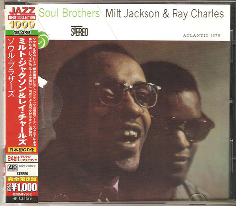 Milt Jackson & Ray Charles - Soul Brothers (CD, Album, Ltd, RE, RM) - NEW