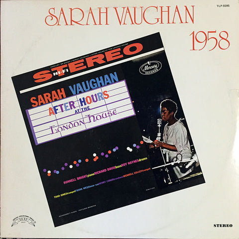 Sarah Vaughan - After Hours At The London House (LP, Album, RE) - USED