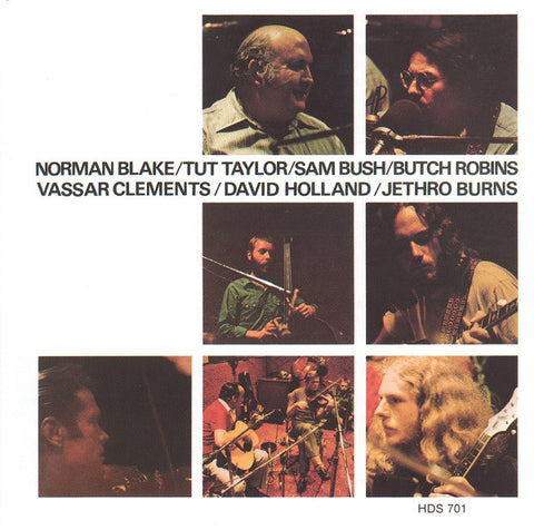 Norman Blake (2) / Tut Taylor / Sam Bush / Butch Robins / Vassar Clements / David Holland* / Jethro Burns - Norman Blake / Tut Taylor / Sam Bush / Butch Robins / Vassar Clements / David Holland / Jethro Burns (CD, Album, RE) - USED