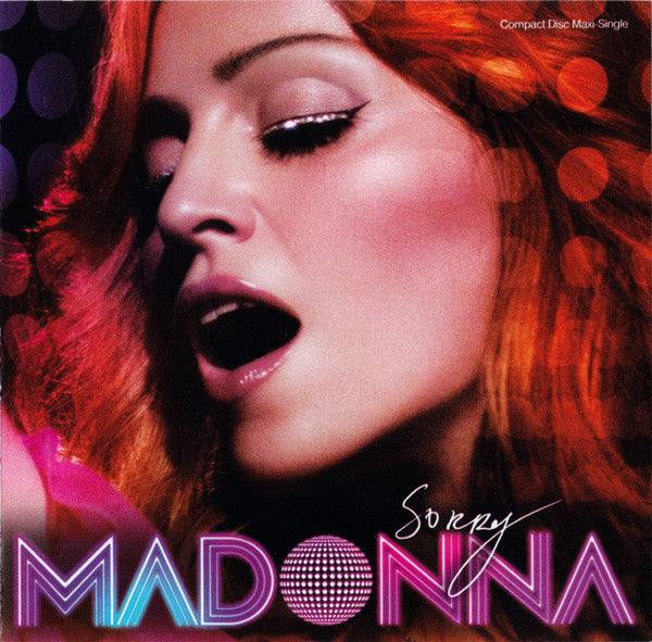 Madonna - Sorry (CD, Maxi) - USED