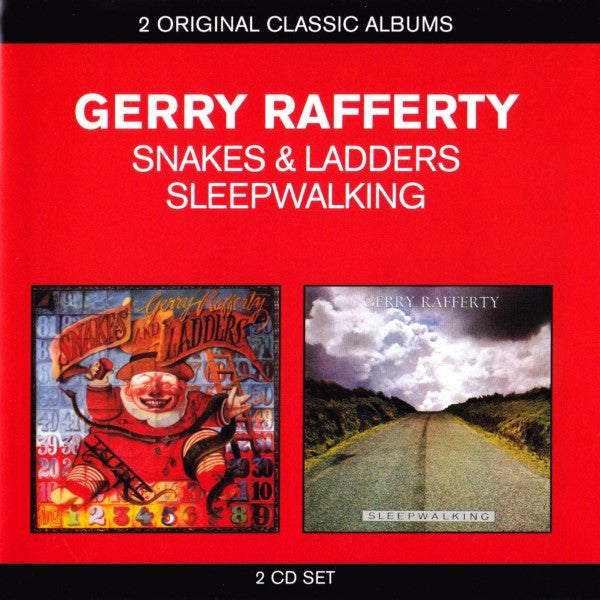 Gerry Rafferty - Snakes And Ladders / Sleepwalking (2xCD, Comp, RE) - USED