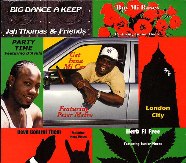 Jah Thomas - Big Dance A Keep (CD, Album, Promo) - USED