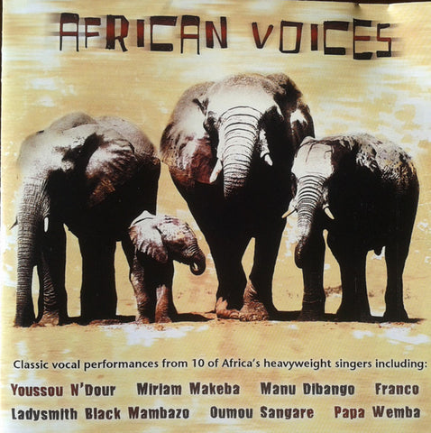 Various - African Voices (CD, Comp) - USED
