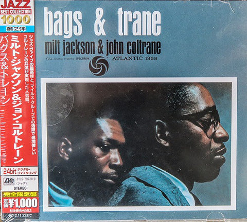 Milt Jackson & John Coltrane - Bags & Trane (CD, Album, RE, RM) - USED