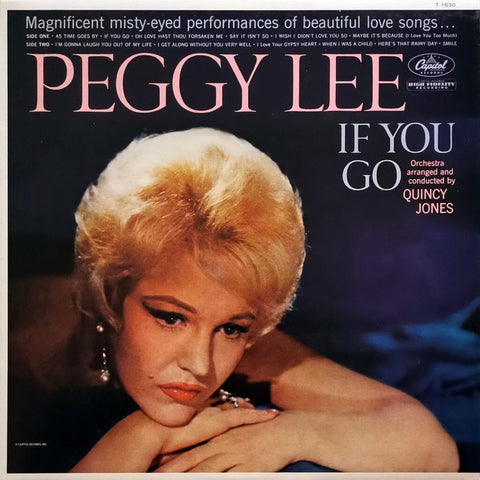 Peggy Lee - If You Go (LP, Album, RE, 180) - USED
