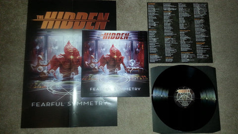 The Hidden (3) - Fearful Symmetry (LP, Album, Ltd, Bla) - USED