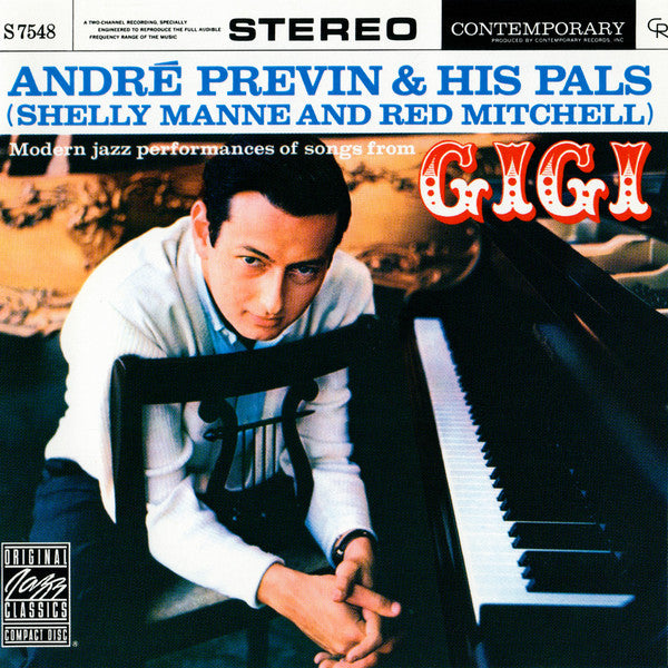 André Previn & His Pals - Modern Jazz Performances Of Songs From Gigi (CD, Album, RE) - USED